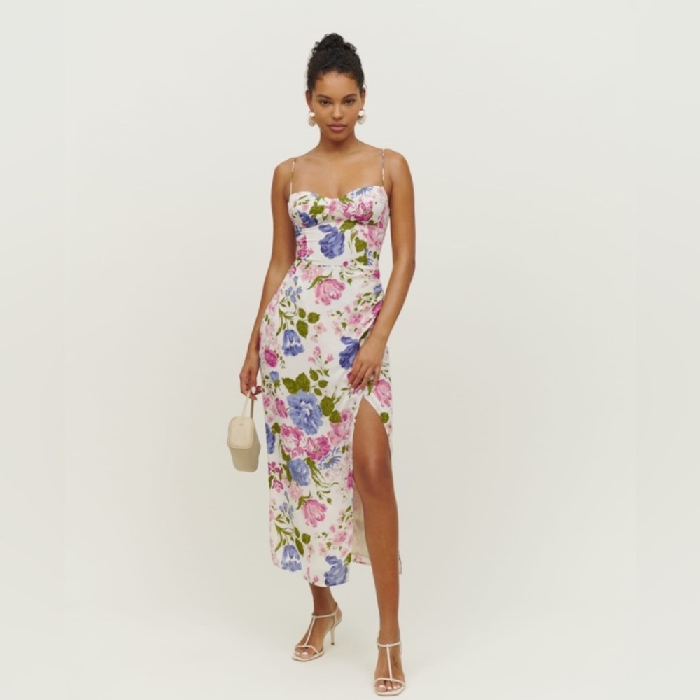 Reformation Kourtney Midi Dress in Donna Size 6